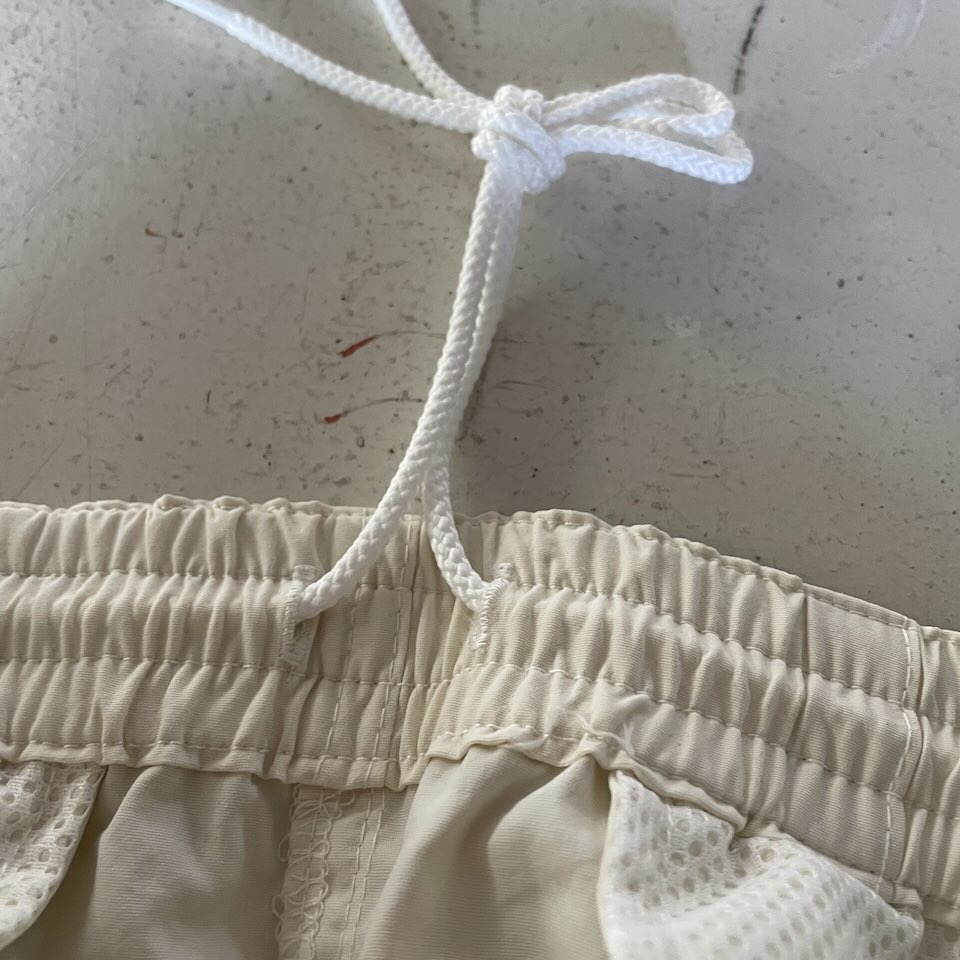 【Unisex】BURLAP OUTFITTER | バーラップアウトフィッター Track Pant Solid - OFF WHITE - 画像 (10)