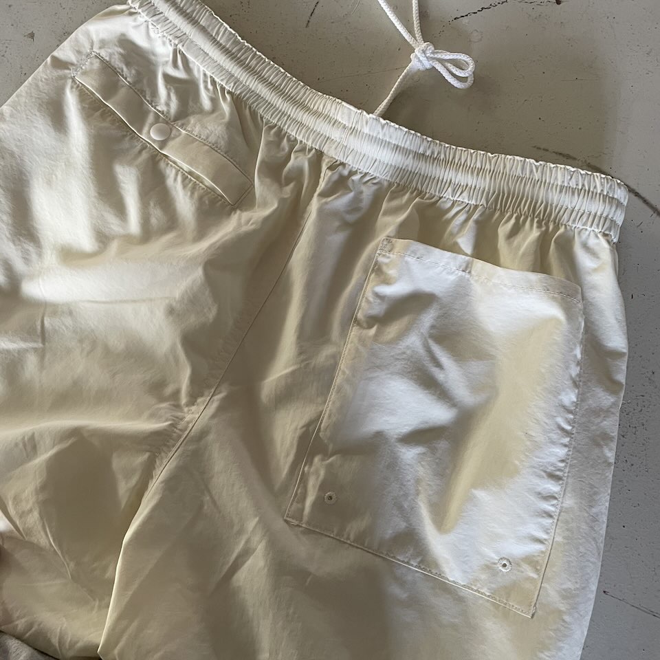 【Unisex】BURLAP OUTFITTER | バーラップアウトフィッター Track Pant Solid - OFF WHITE - 画像 (13)