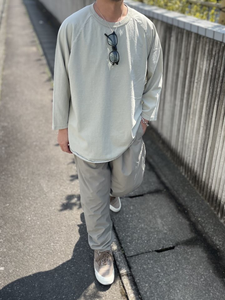 【Unisex】BURLAP OUTFITTER | バーラップアウトフィッター Track Pant Solid - BRINDLE - 画像 (9)