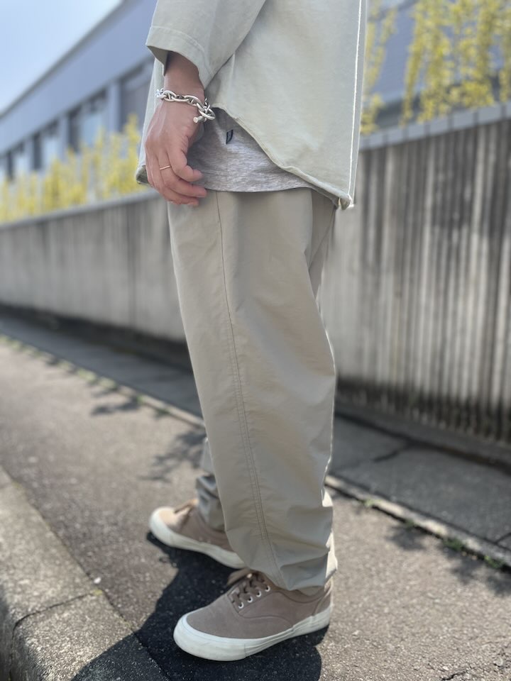 【Unisex】BURLAP OUTFITTER | バーラップアウトフィッター Track Pant Solid - BRINDLE - 画像 (5)