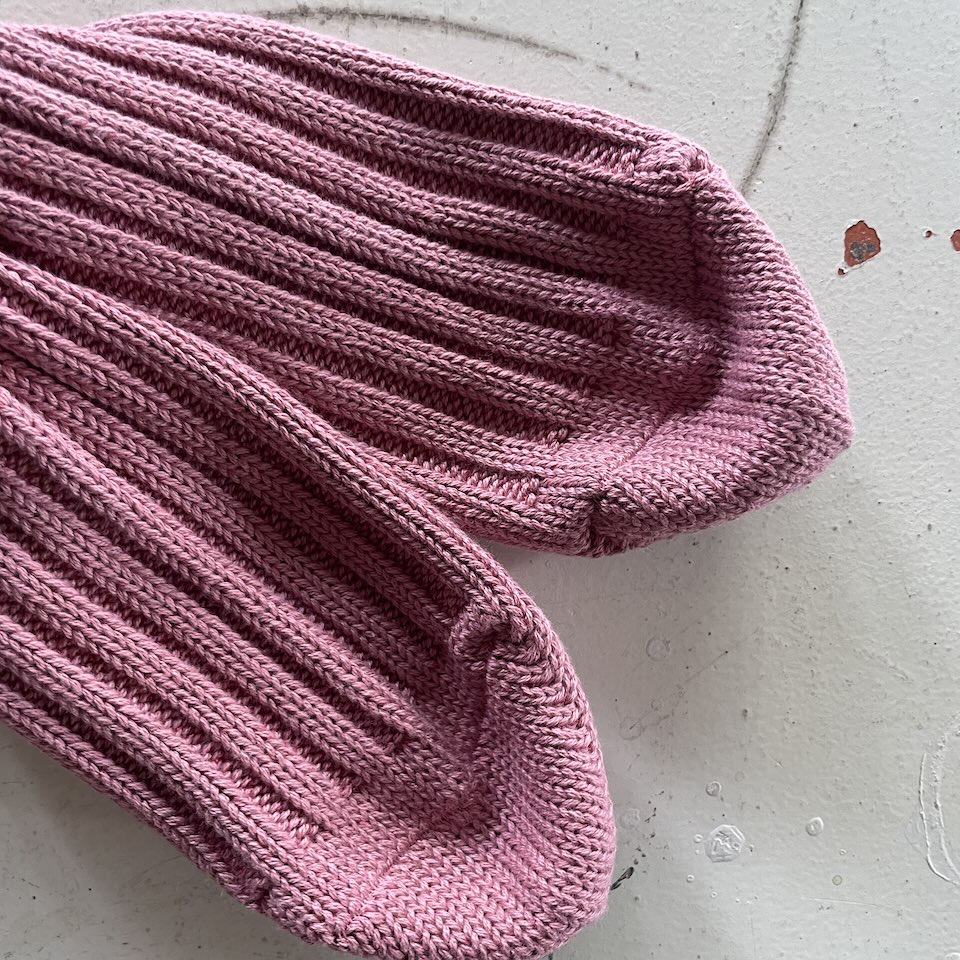 【Unisex】decka Quality Socks | デカ クオリティーソックス Cased Heavyweight Plain Socks - FLAMINGO - 画像 (6)