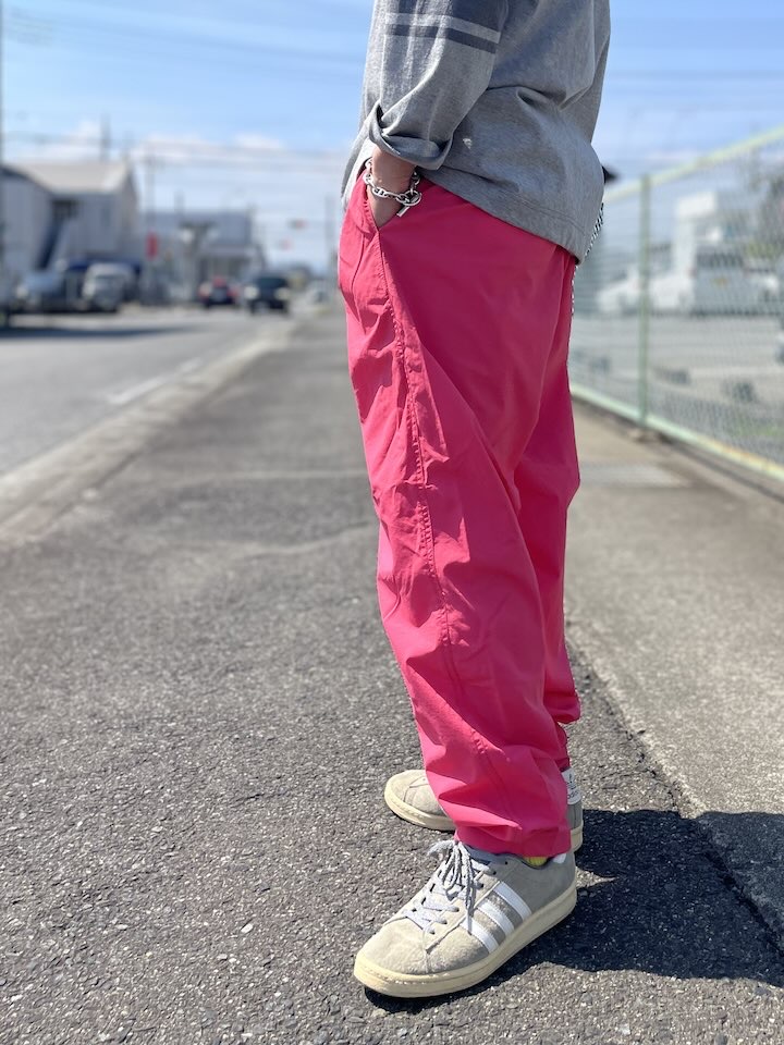 【Unisex】BURLAP OUTFITTER | バーラップアウトフィッター Track Pant Solid - POPPY - 画像 (5)