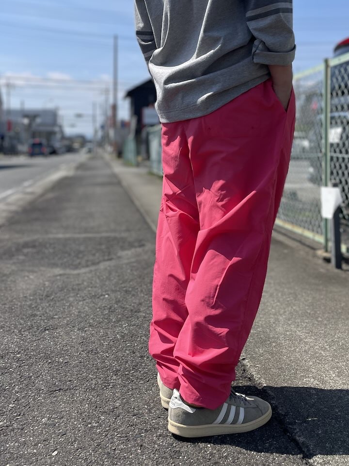 【Unisex】BURLAP OUTFITTER | バーラップアウトフィッター Track Pant Solid - POPPY - 画像 (8)