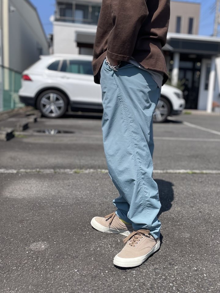 【Unisex】BURLAP OUTFITTER | バーラップアウトフィッター Track Pant Solid - CAMBRAY - 画像 (5)