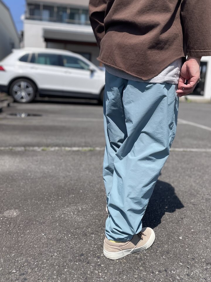 【Unisex】BURLAP OUTFITTER | バーラップアウトフィッター Track Pant Solid - CAMBRAY - 画像 (7)