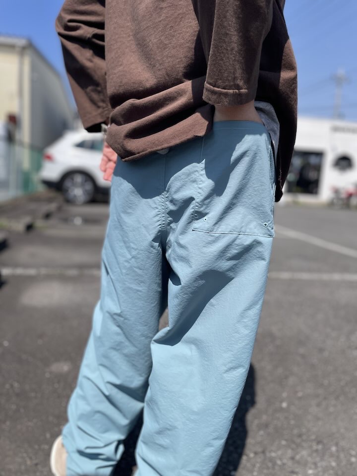 【Unisex】BURLAP OUTFITTER | バーラップアウトフィッター Track Pant Solid - CAMBRAY - 画像 (8)