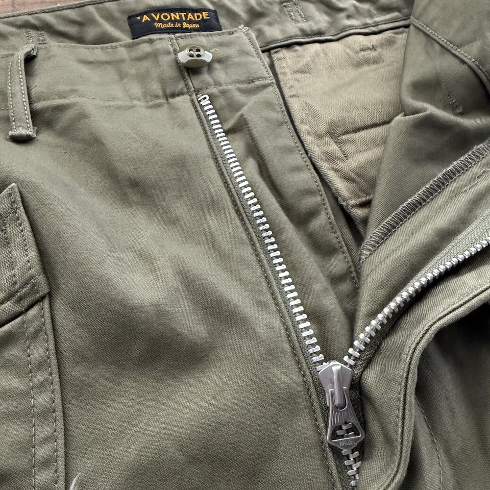 【Men's】*A VONTADE | アボンタージ Fatigue Trousers - OLIVE - 画像 (12)