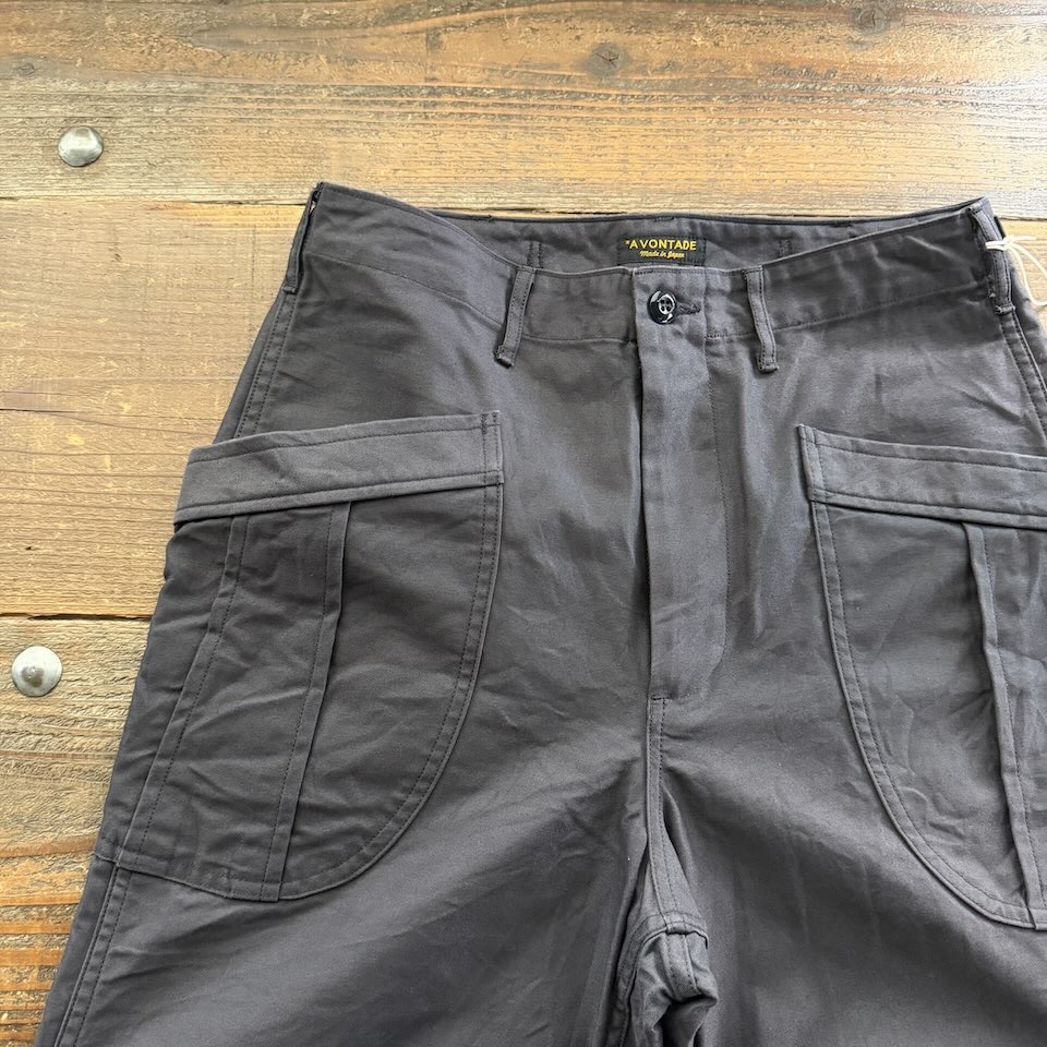 【Men's】*A VONTADE | アボンタージ Fatigue Trousers - FADE BLACK - 画像 (8)