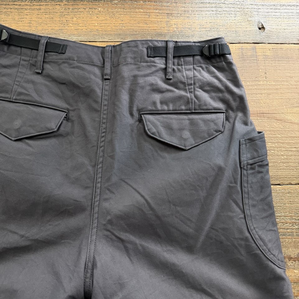 【Men's】*A VONTADE | アボンタージ Fatigue Trousers - FADE BLACK - 画像 (13)
