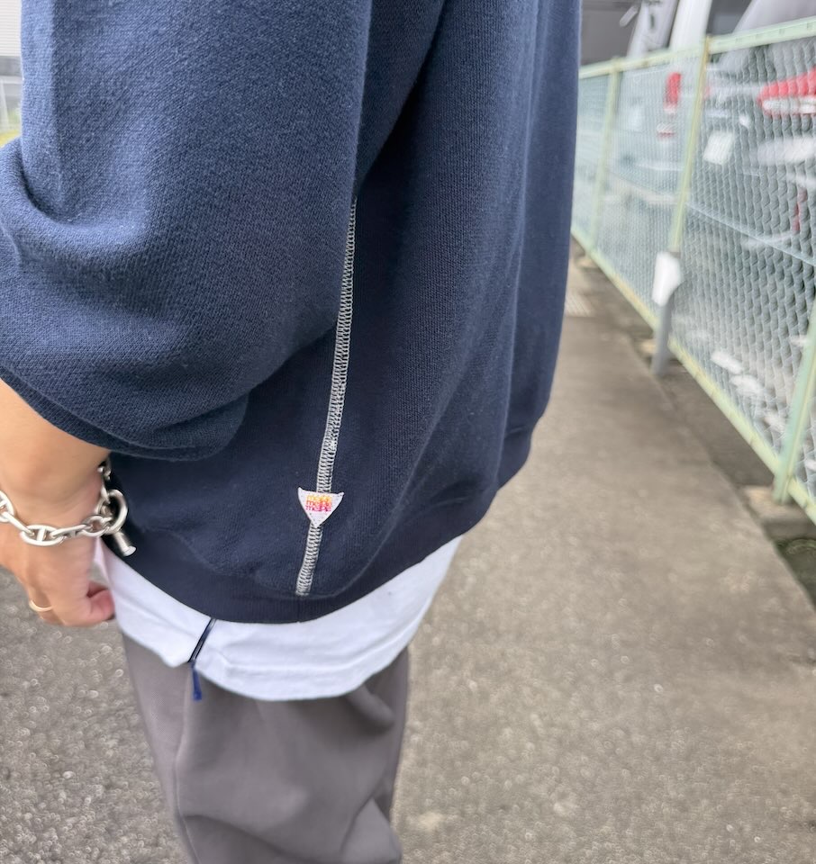 【Men's】melple | メイプル Dreamy Crewneck - NAVY - 画像 (5)