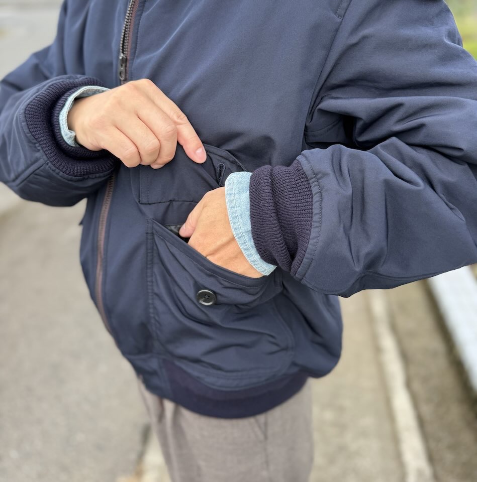 【Men's】*A VONTADE | アボンタージ Paddes Wep Jacket - DEEP NAVY - 画像 (8)