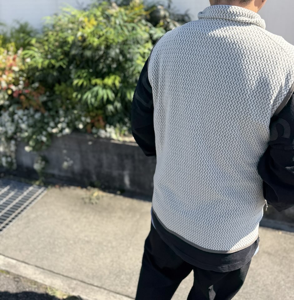 【Men's】patagonia | パタゴニア Men's R1 Air Vest - PELICAN - 画像 (7)