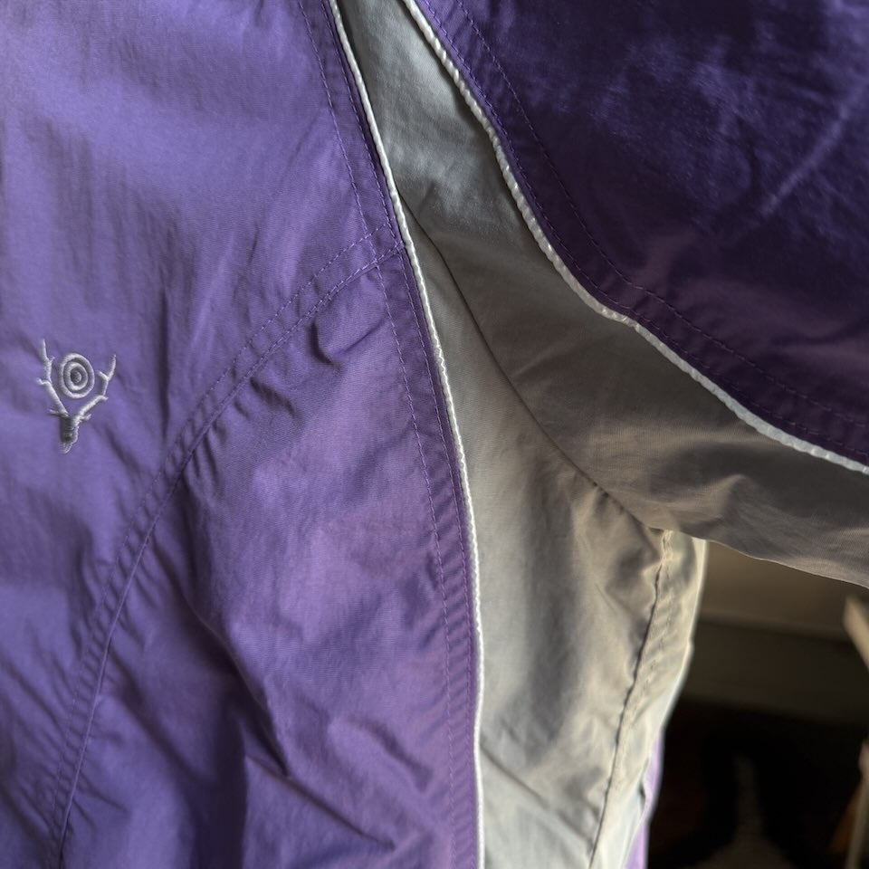 【Men's】South2 West8 | サウスツーウエストエイト Warm Up Jacket 〔Nylon Tussah〕- PURPLE - 画像 (14)