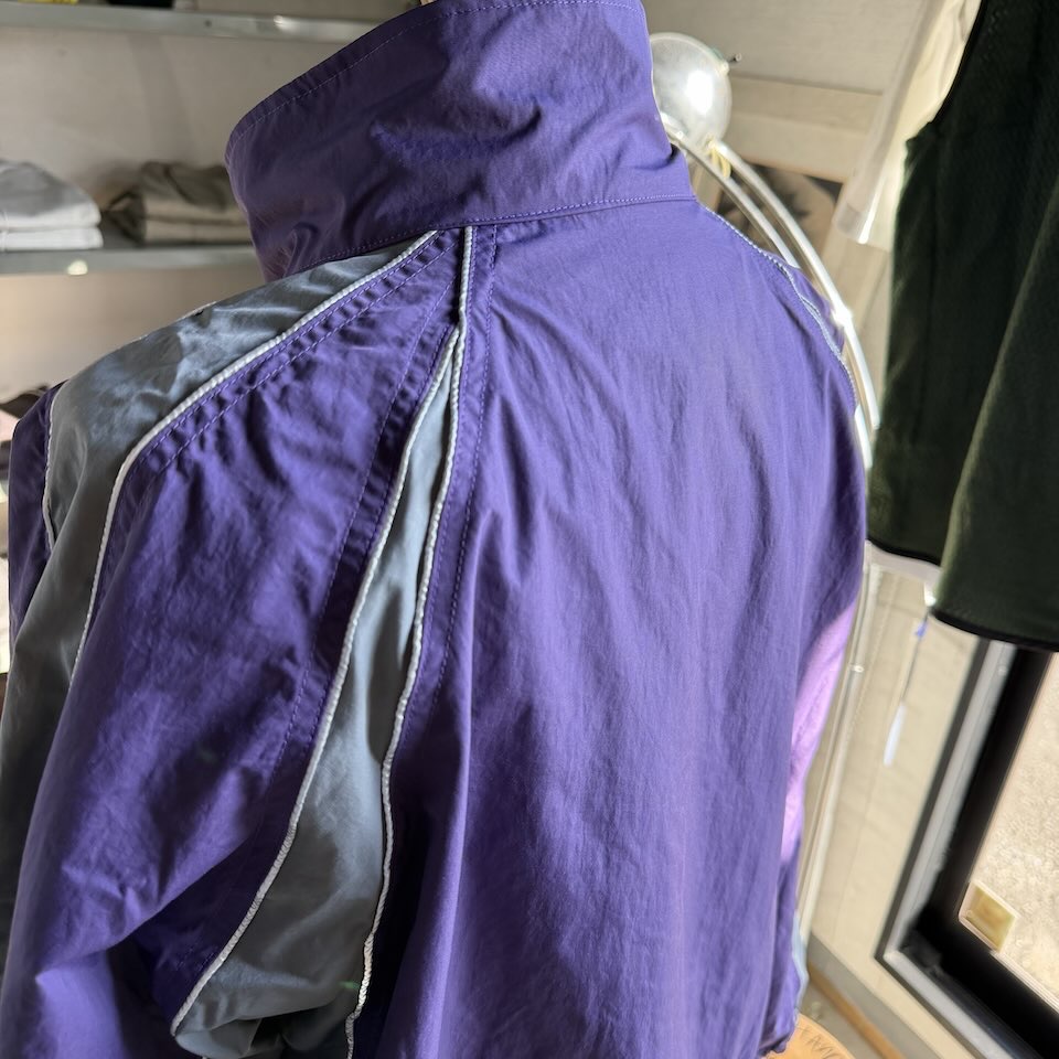 【Men's】South2 West8 | サウスツーウエストエイト Warm Up Jacket 〔Nylon Tussah〕- PURPLE - 画像 (16)