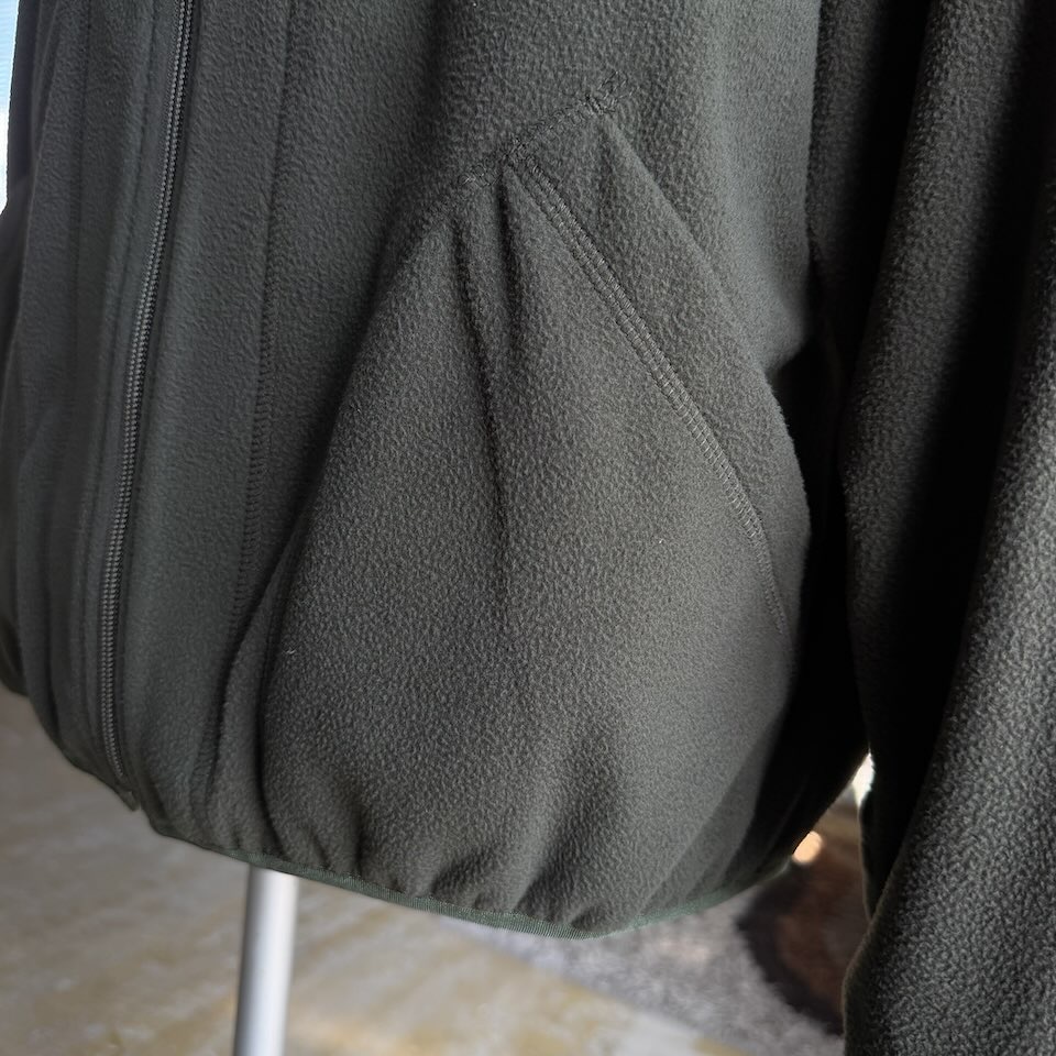 【Men's】South2 West8 | サウスツーウエストエイト Zipped Cardigan - Poly Fleece - OLIVE - 画像 (10)
