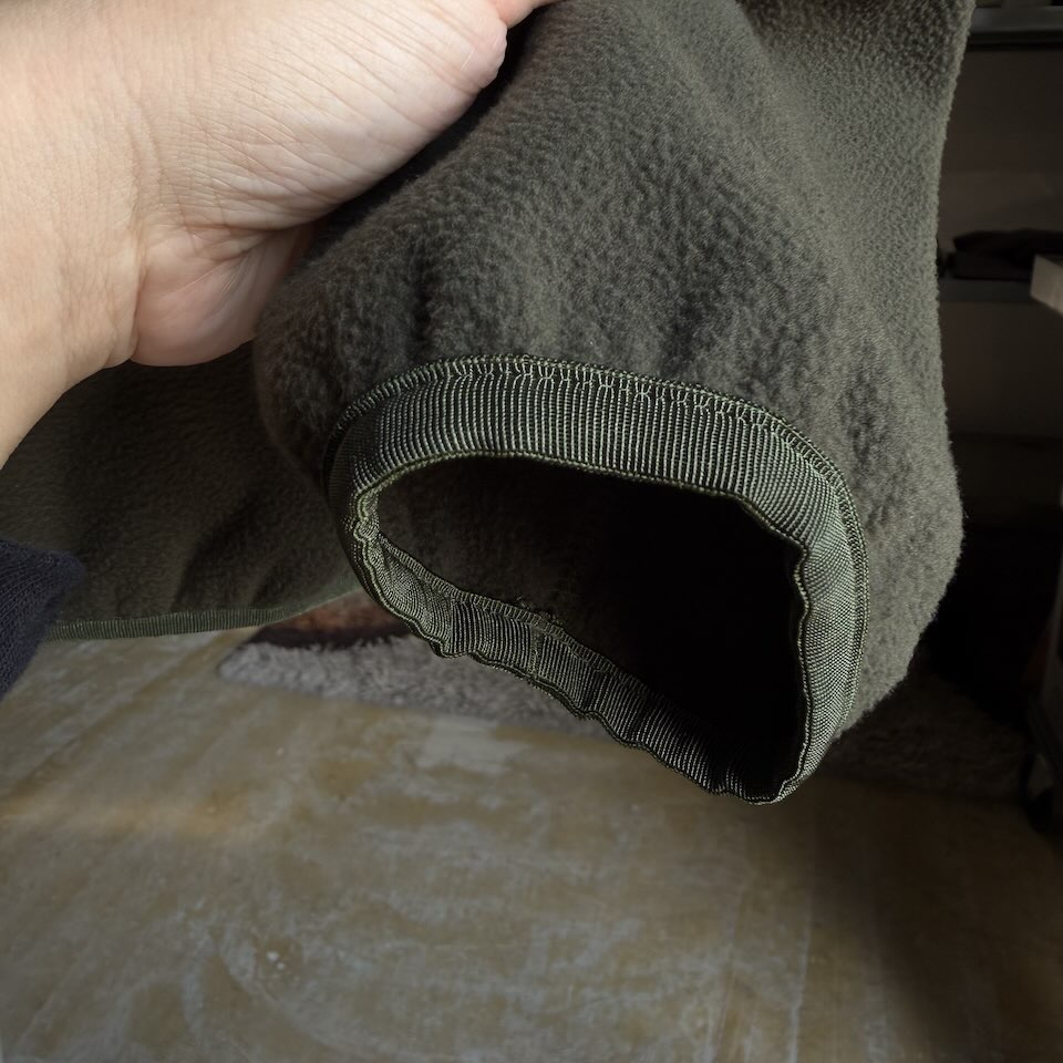 【Men's】South2 West8 | サウスツーウエストエイト Zipped Cardigan - Poly Fleece - OLIVE - 画像 (11)