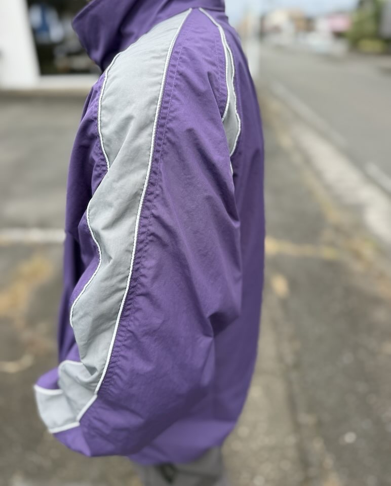 【Men's】South2 West8 | サウスツーウエストエイト Warm Up Jacket 〔Nylon Tussah〕- PURPLE - 画像 (7)