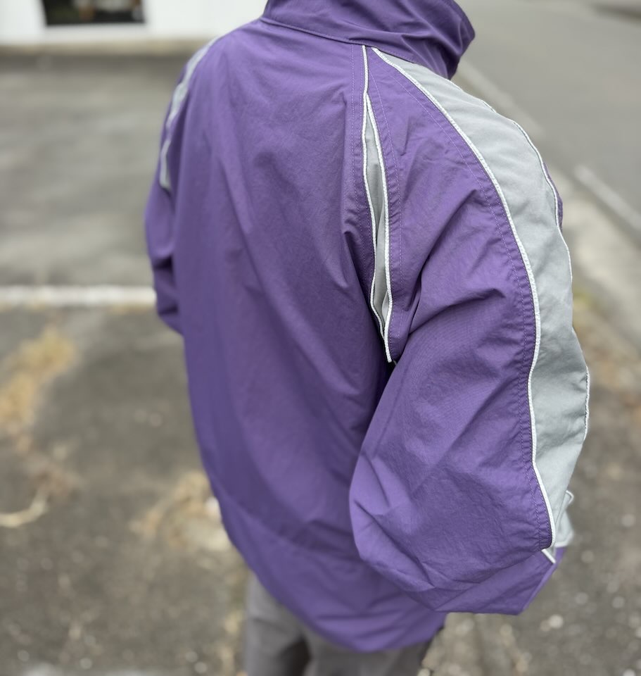 【Men's】South2 West8 | サウスツーウエストエイト Warm Up Jacket 〔Nylon Tussah〕- PURPLE - 画像 (10)
