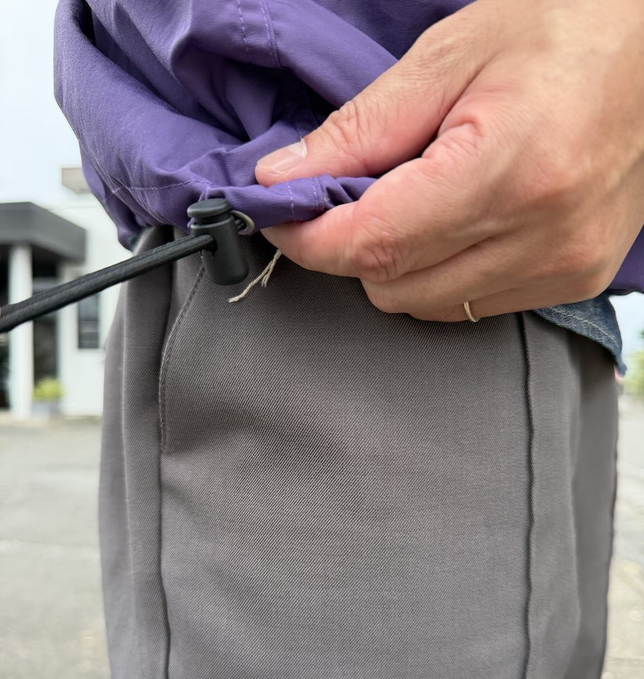 【Men's】South2 West8 | サウスツーウエストエイト Warm Up Jacket 〔Nylon Tussah〕- PURPLE - 画像 (11)