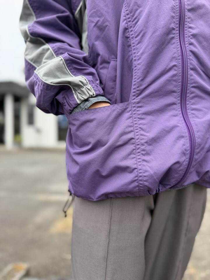 【Men's】South2 West8 | サウスツーウエストエイト Warm Up Jacket 〔Nylon Tussah〕- PURPLE - 画像 (8)