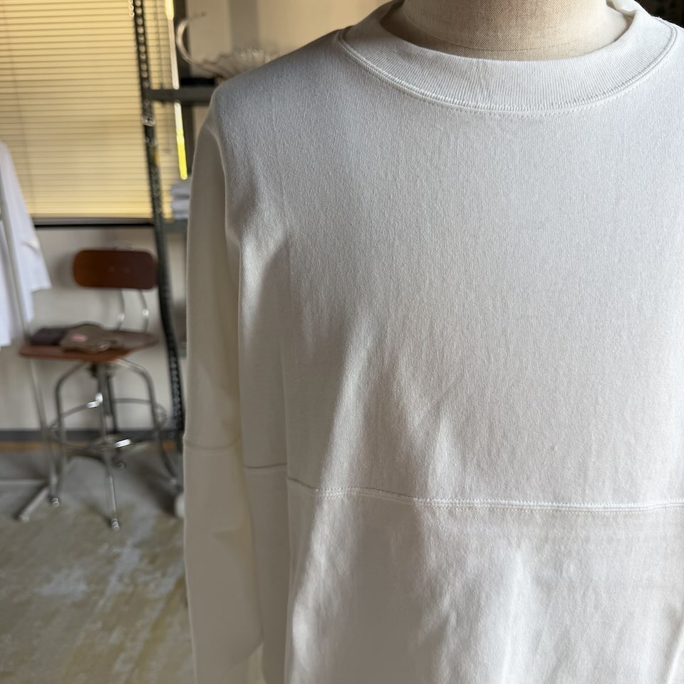 【Unisex】 BARNS OUTFITTERS | バーンズ アウトフィッター Oversaized Football Tee - WHITE - 画像 (10)
