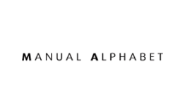 MANUAL ALPHABET | マニュアル アルファベット