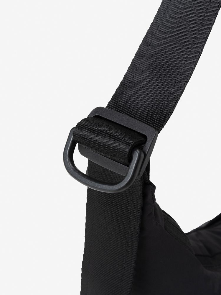 【Unisex】THE NORTH FACE | ザ・ノースフェイス Ficus Mini Shoulder 4L - K ブラック - 画像 (5)