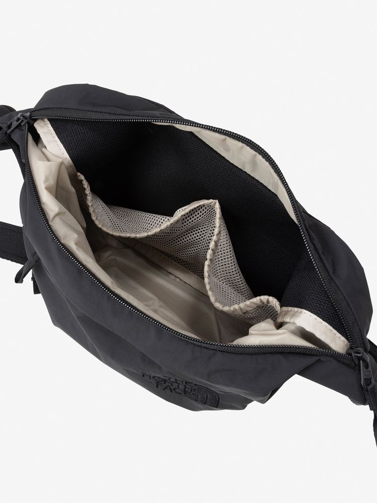 【Unisex】THE NORTH FACE | ザ・ノースフェイス Ficus Mini Shoulder 4L - K ブラック - 画像 (6)