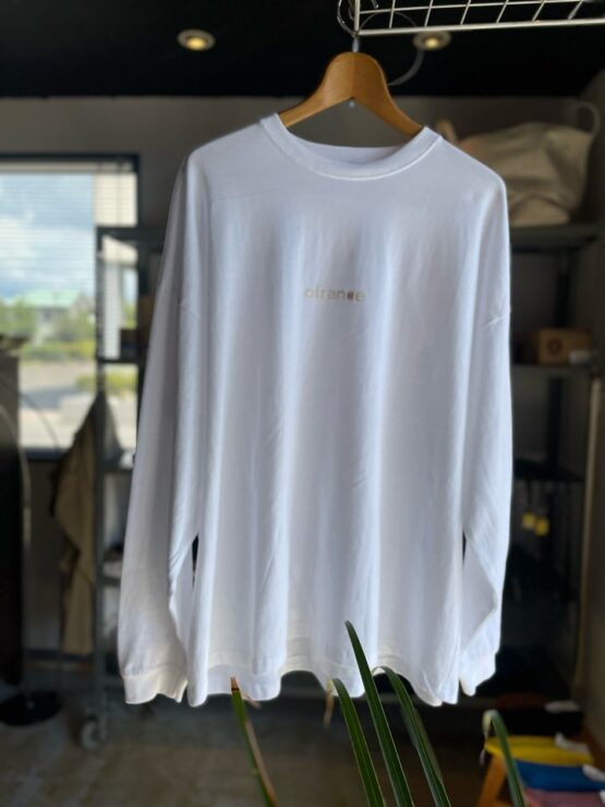 【Men's】EEL Products | イールプロダクツ　『OFRANCE』ロンTee - WHITE
